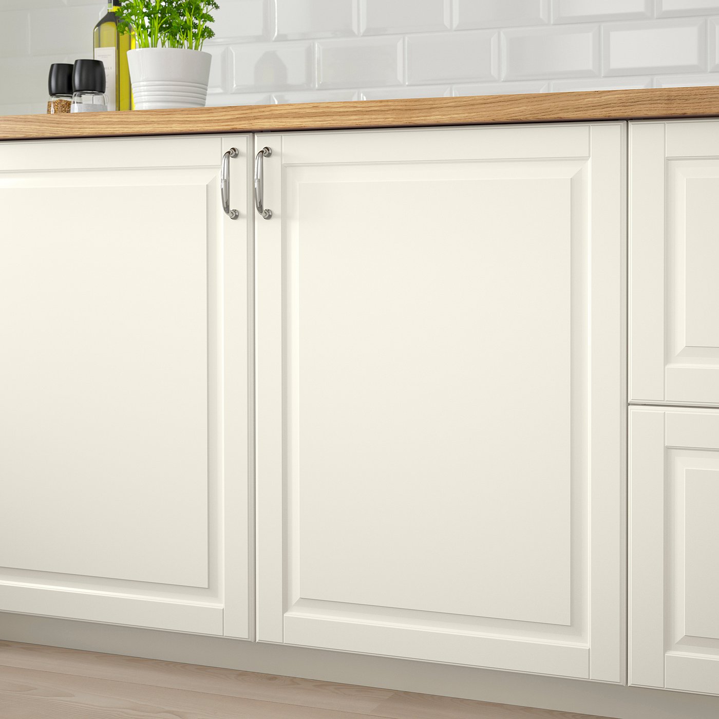 BODBYN Vrata, prljavobela, 60x80 cm