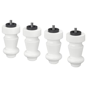 BRATTVÅG Nogar, bela, 10 cm