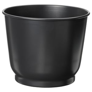 BROKTRAST Saksija, unutra/spolja/tamnosiva, 15 cm
