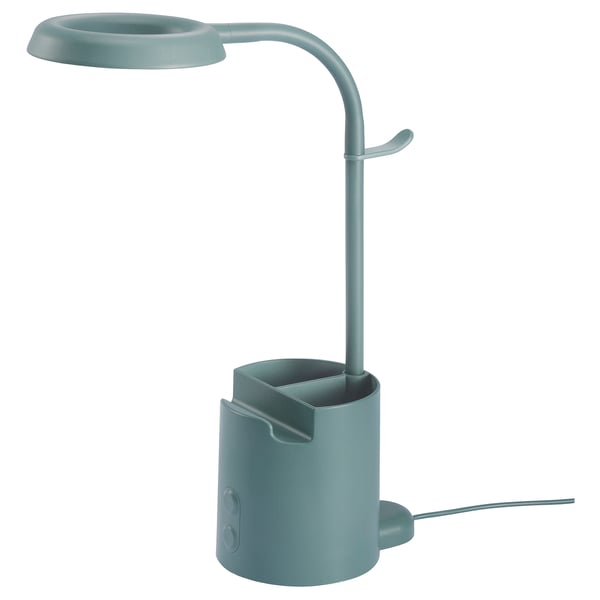 BRUNBÅGE LED radna lampa, s odlaganjem podesivog intenziteta/tirkizna