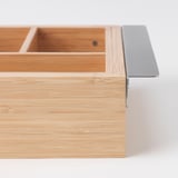 DRAGAN Produživa kutija, bambus, 35-51x21 cm