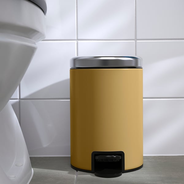 EKOLN Kanta za otpad, tamnožuta, 3 l