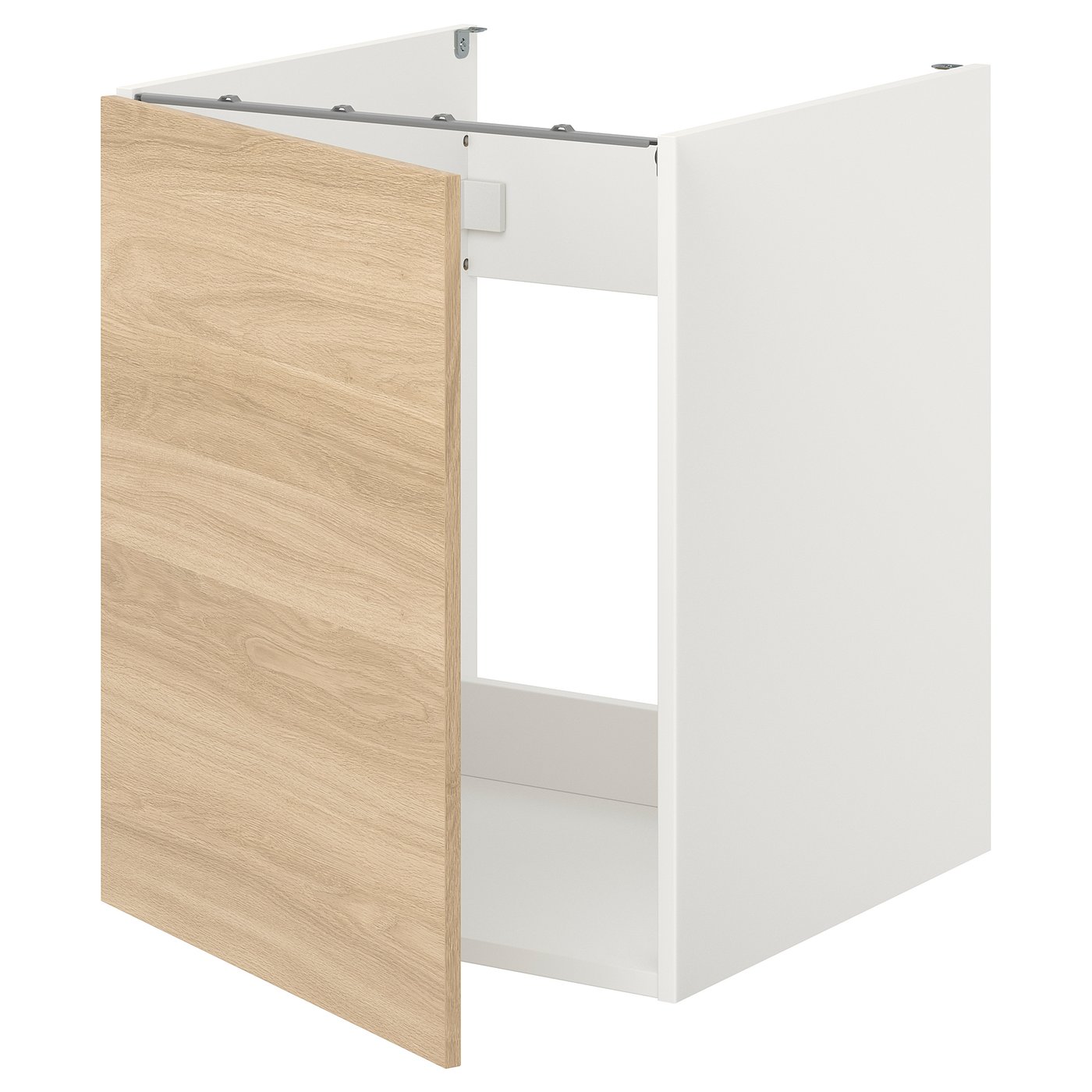 Podni element za sudoperu s vratima, 60x62x75 cm
