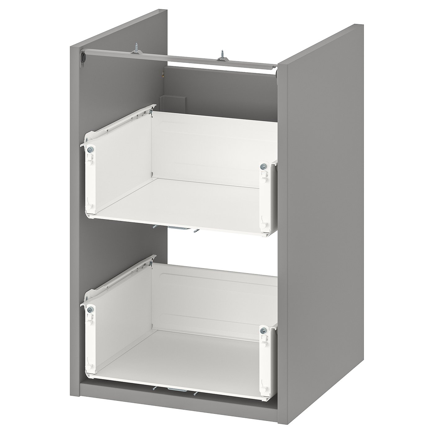 Podni element za umiov. s 2 fioke, 40x40x60 cm
