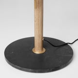 EVEDAL Stona lampa, mermer/siva