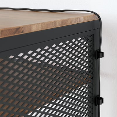FJÄLLBO Stočić za laptop, crna, 100x36 cm