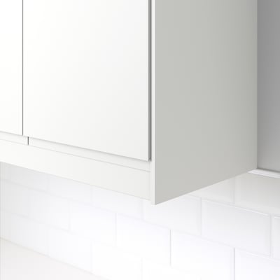 FÖRBÄTTRA Okrugla deko-traka/profil.lajsna, matirano bela, 221 cm