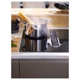 FÖRDELAKTIG Indukc. gr. ploča/ugr. aspirator, IKEA 500 crna, 60 cm