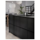FÖRDELAKTIG Indukc. gr. ploča/ugr. aspirator, IKEA 500 crna, 60 cm