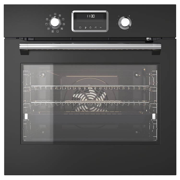 FORNEBY ug rerna s vrelim vazd i dir parom, pirolitičko IKEA 700/crna ...