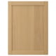 Opcija: FORSBACKA Vrata, hrastovina, 60x80 cm