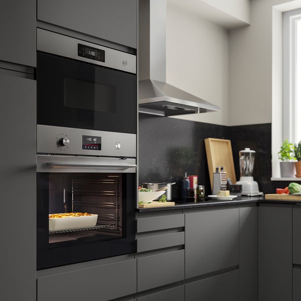 FRILLESBO Rerna s ventilatorom, dodata funkcija kuvanja na pari funkcija pečenja/boja nerđajućeg čelika IKEA 500