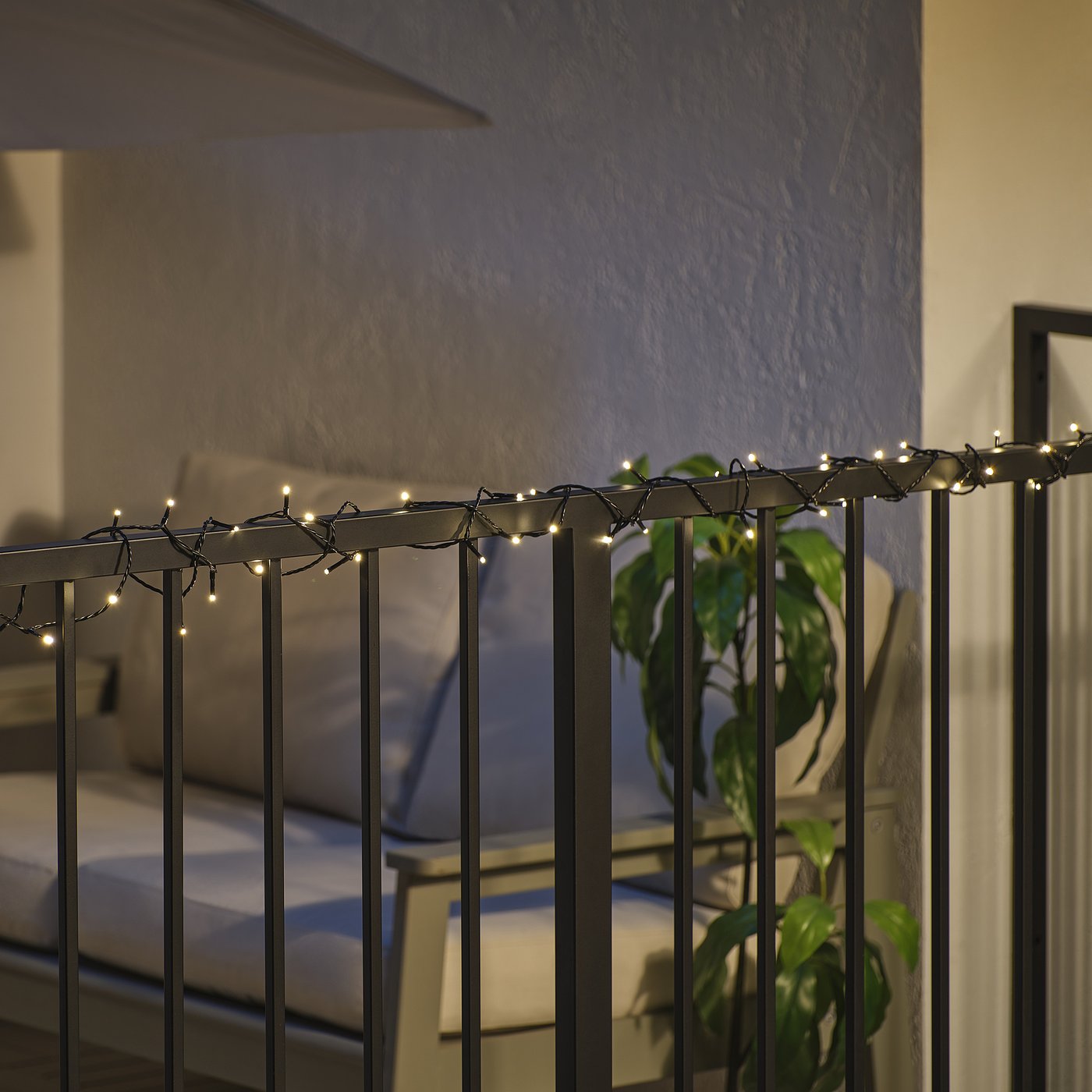GETKÅL LED rasvetni lanac, napolju, 15 m