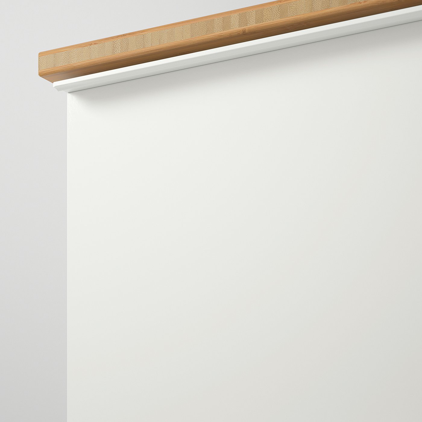 GODMORGON / TOLKEN Postolje umivaonika,2 fioke, v. sjaj bela/bambus, 102x49x60 cm