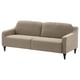 GULLVALLA Sofa trosed, Silkeryd tamnosiva-bež