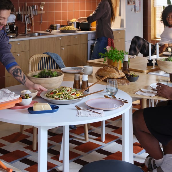 HALVTOM Dozator za so/biber, staklo/smeđa, 12 cm