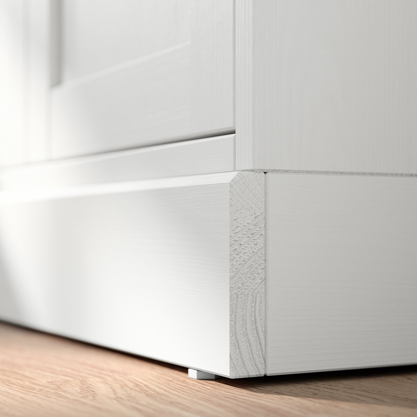 HAVSTA Element s postoljem, bela, 81x37x134 cm