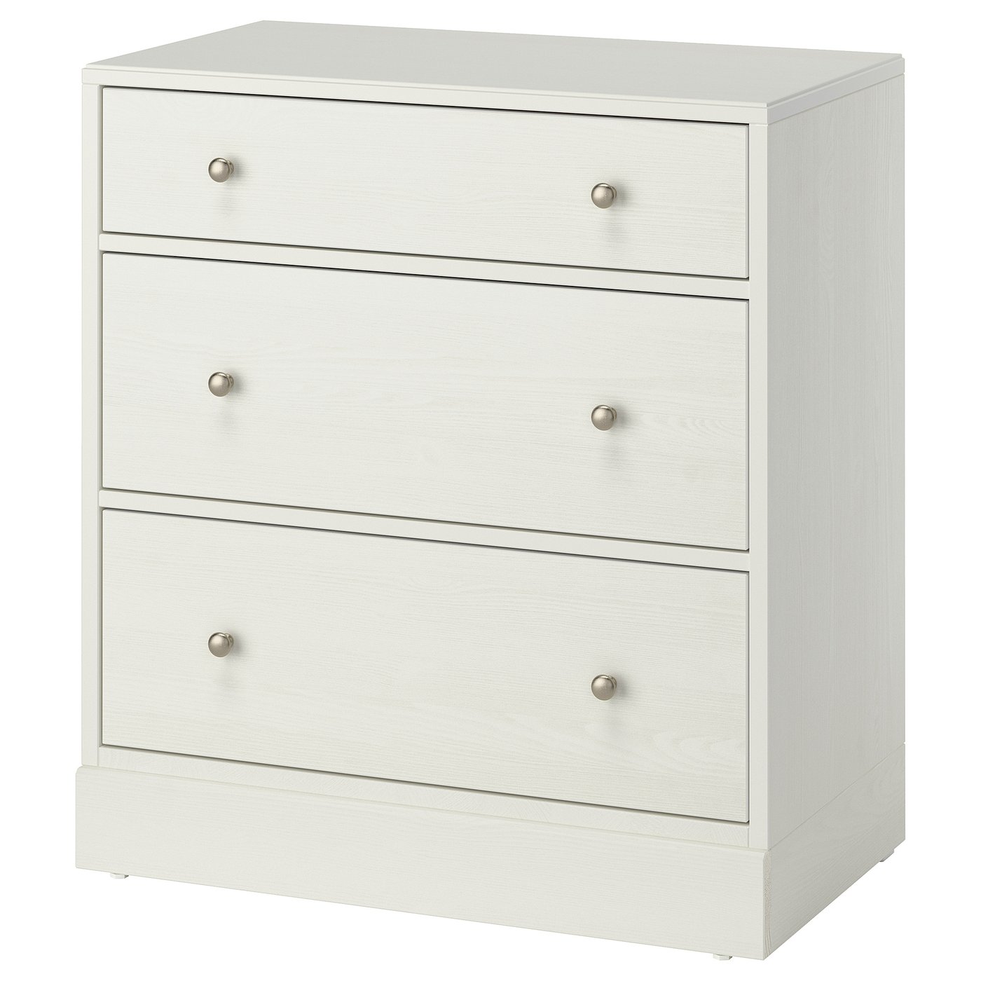 Komoda s 3 fioke, 81x47x89 cm