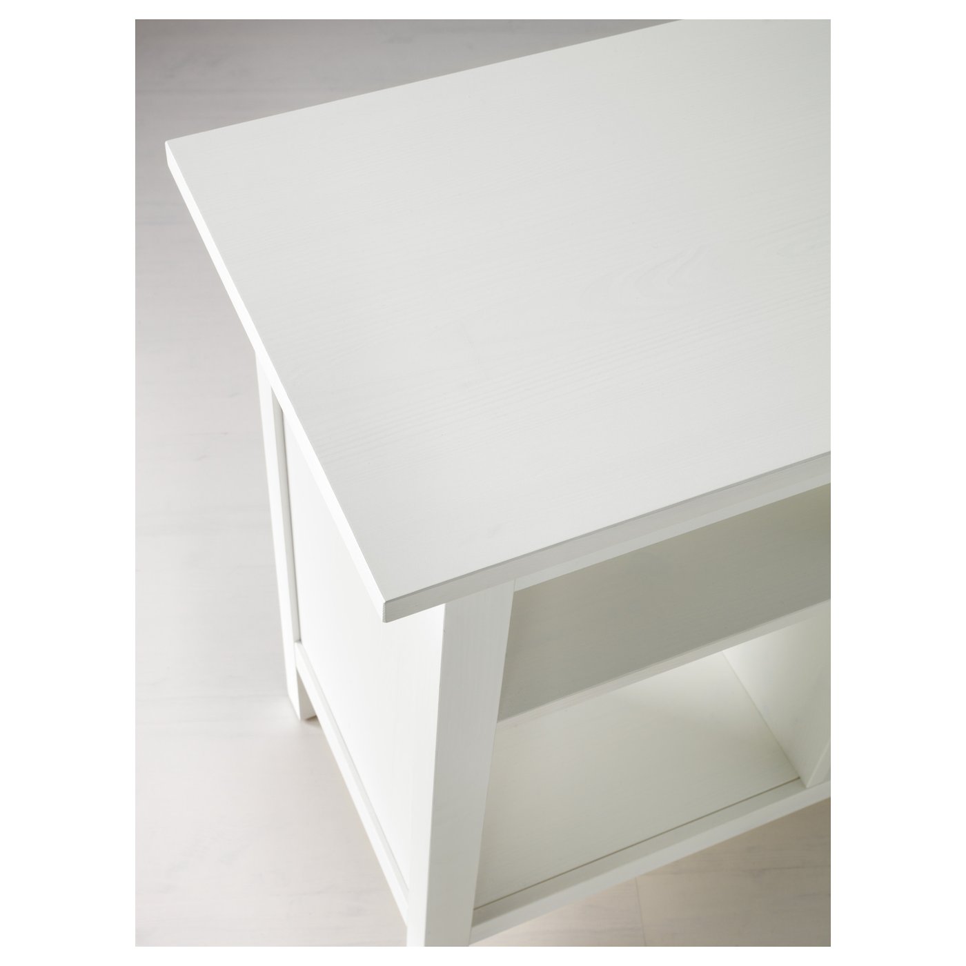 HEMNES Konzolni stočić, belo bajcovano, 157x40 cm