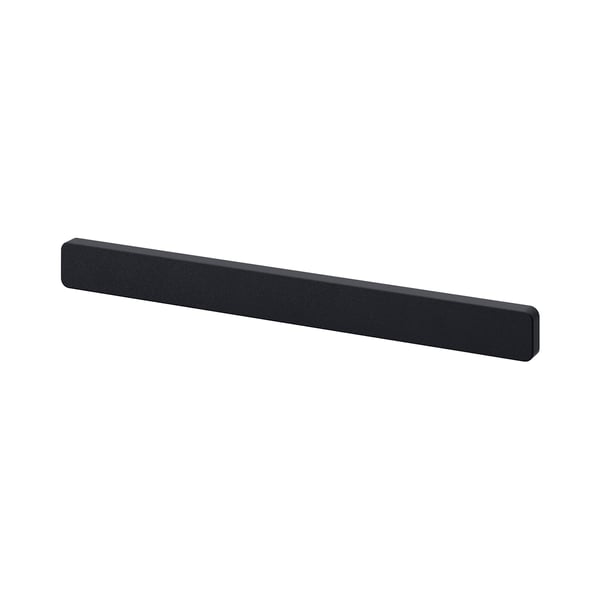 HULTARP Magnetna šina za noževe, crna, 38 cm