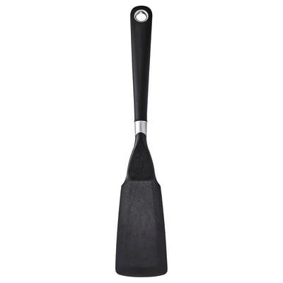 IKEA 365+ HJÄLTE Lopatica, nerđajući čelik/crna, 33 cm