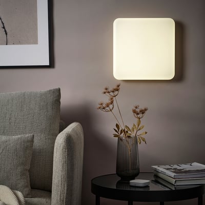 JETSTRÖM Zidni LED panel, pametno podesivog intenziteta/trajni priključak beli i spektar u boji, 30x30 cm