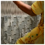 KNAPPHIRS Tepih, ravno tkani, siva/ručni rad, 170x240 cm