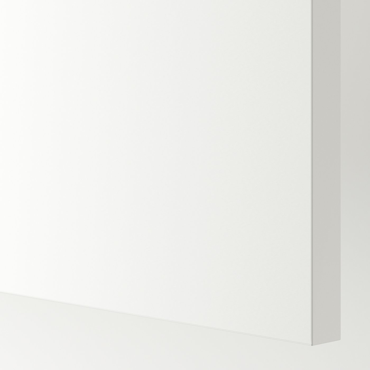KNOXHULT Visoki element s vratima, bela, 60x31x153 cm