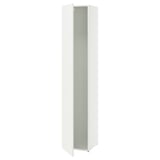 LASTARE Okvir s vratima, bela, 40x42x200 cm