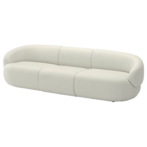 LILLESÄTER Sofa 4-sed, Axvall prljavobela
