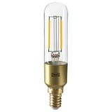 LUNNOM LED sijalica E14 200lm, podesivog intenziteta/cevasti oblik bistro staklo, 25 mm
