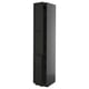 METOD Visoki element s policama/2 vrata, Crnosiva/Lerhyttan crno bajcovano, 40x60x220 cm