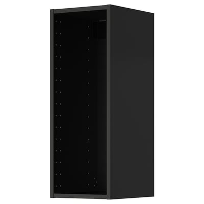 METOD Zidni element, Crnosiva, 30x37x80 cm