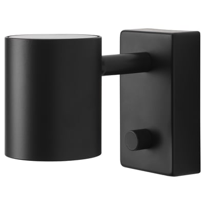 NYMÅNE Zidna/čitaća lampa, trajni priklj., boja antracita