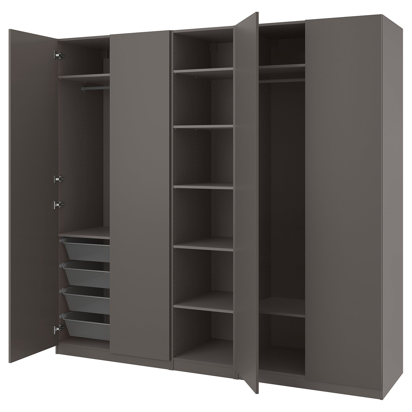 Garderober, 250x60x236 cm