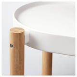 SATSUMAS Stalak za cveće, bambus/bela, 70 cm