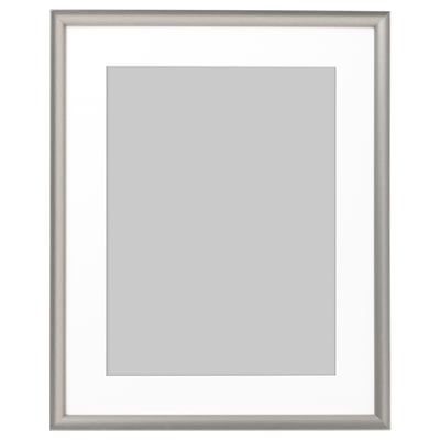 SILVERHÖJDEN Ram, srebrna, 40x50 cm