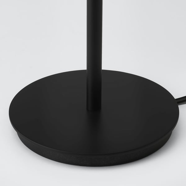 SKAFTET Osnova stone lampe, crna, 30 cm