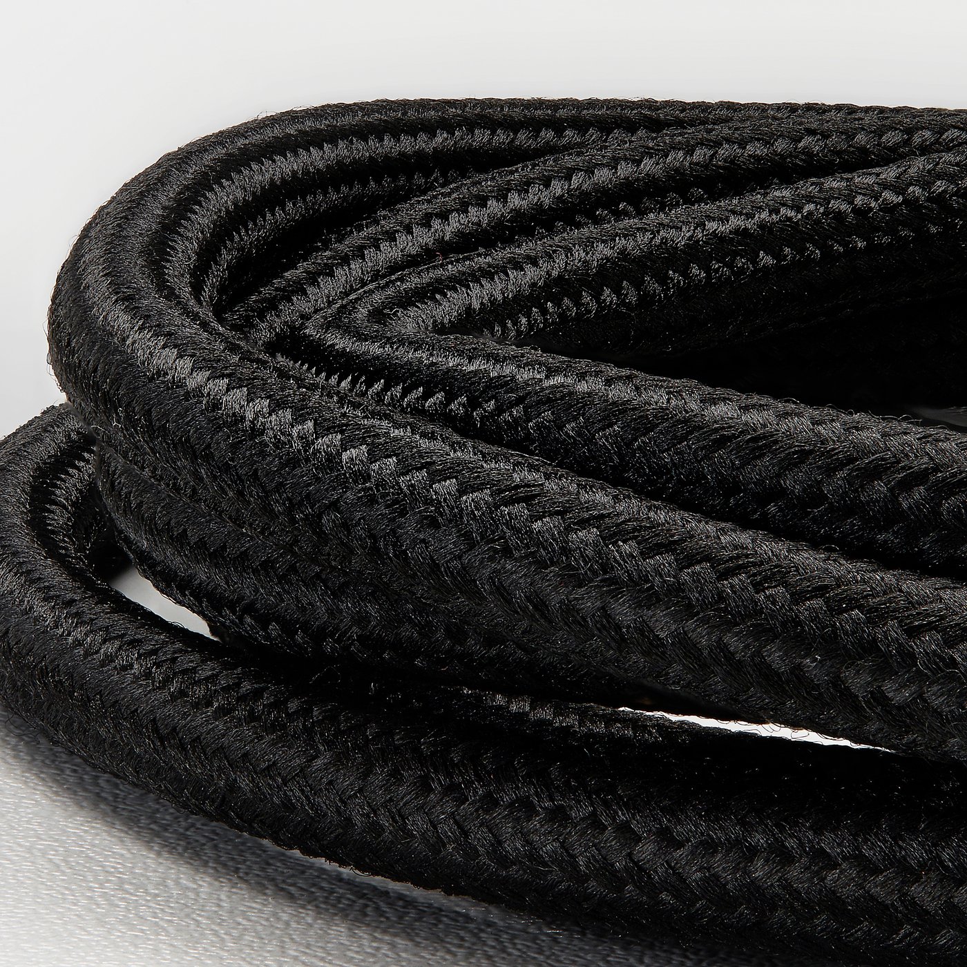 SKAFTET Set kablova, tekstil niklovano, 1.4 m