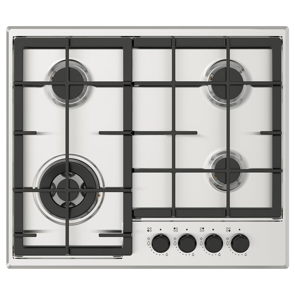 SKÅLAN Plinska grejna ploča, IKEA 300 nerđajući čelik, 59 cm