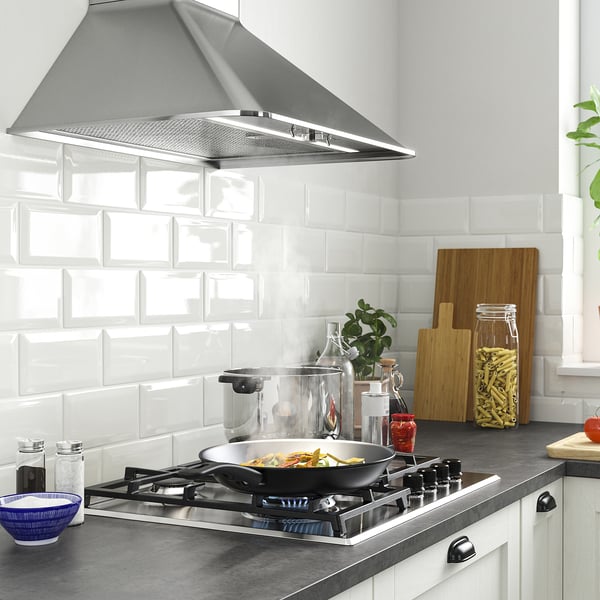 SKÅLAN Plinska grejna ploča, IKEA 300 nerđajući čelik, 59 cm