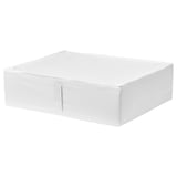 SKUBB Sanduk za odlaganje, bela, 65x53x19 cm