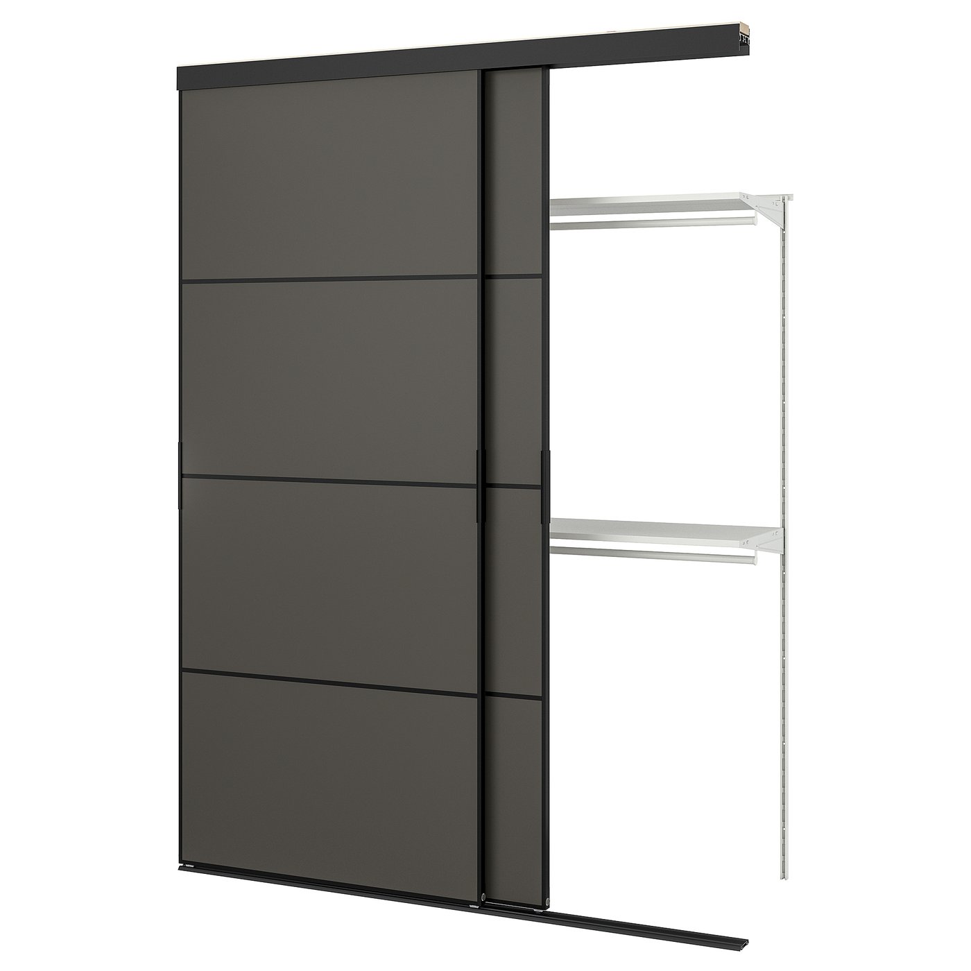Garderober s kliznim vratima, 177x65x240 cm