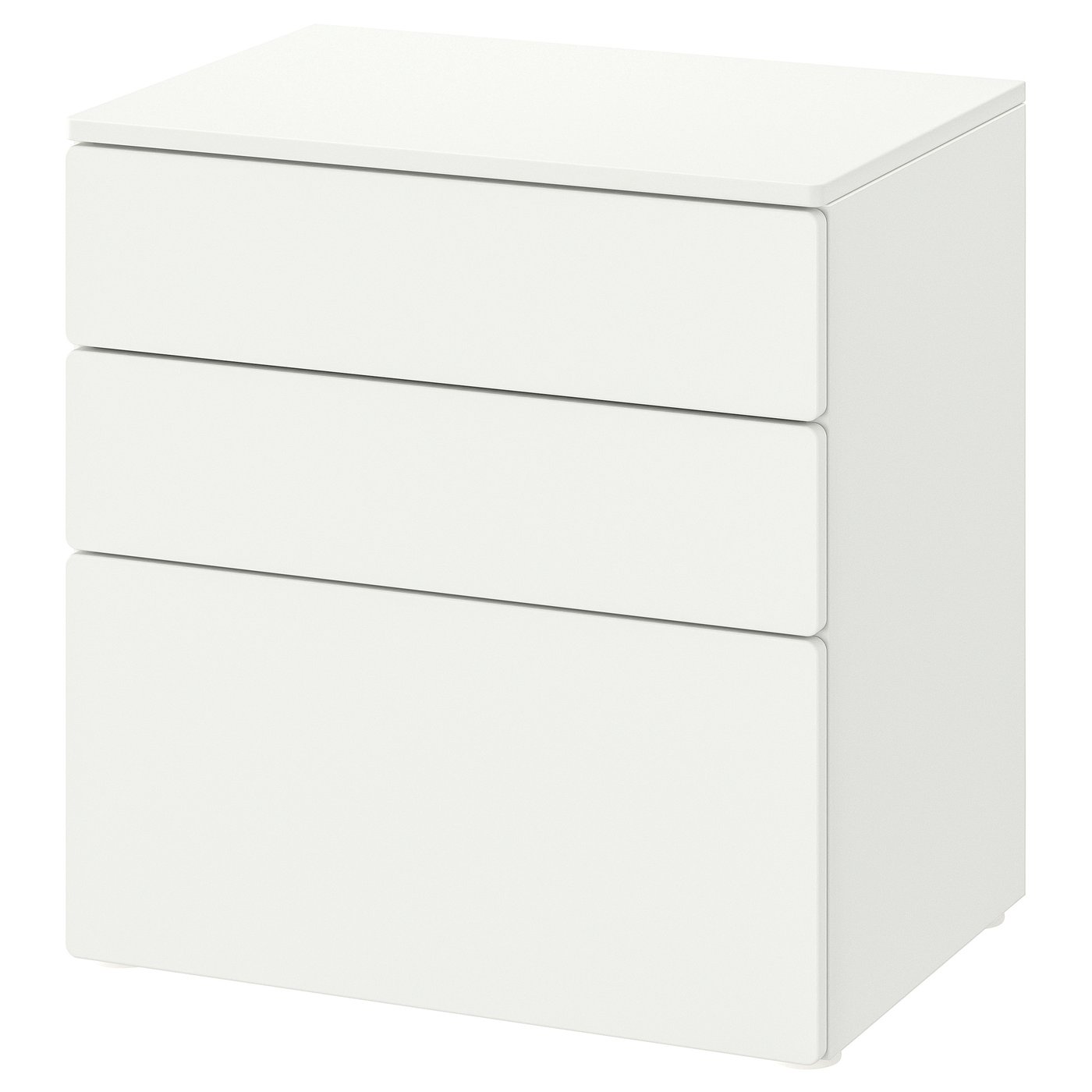 Komoda s 3 fioke, 60x42x63 cm