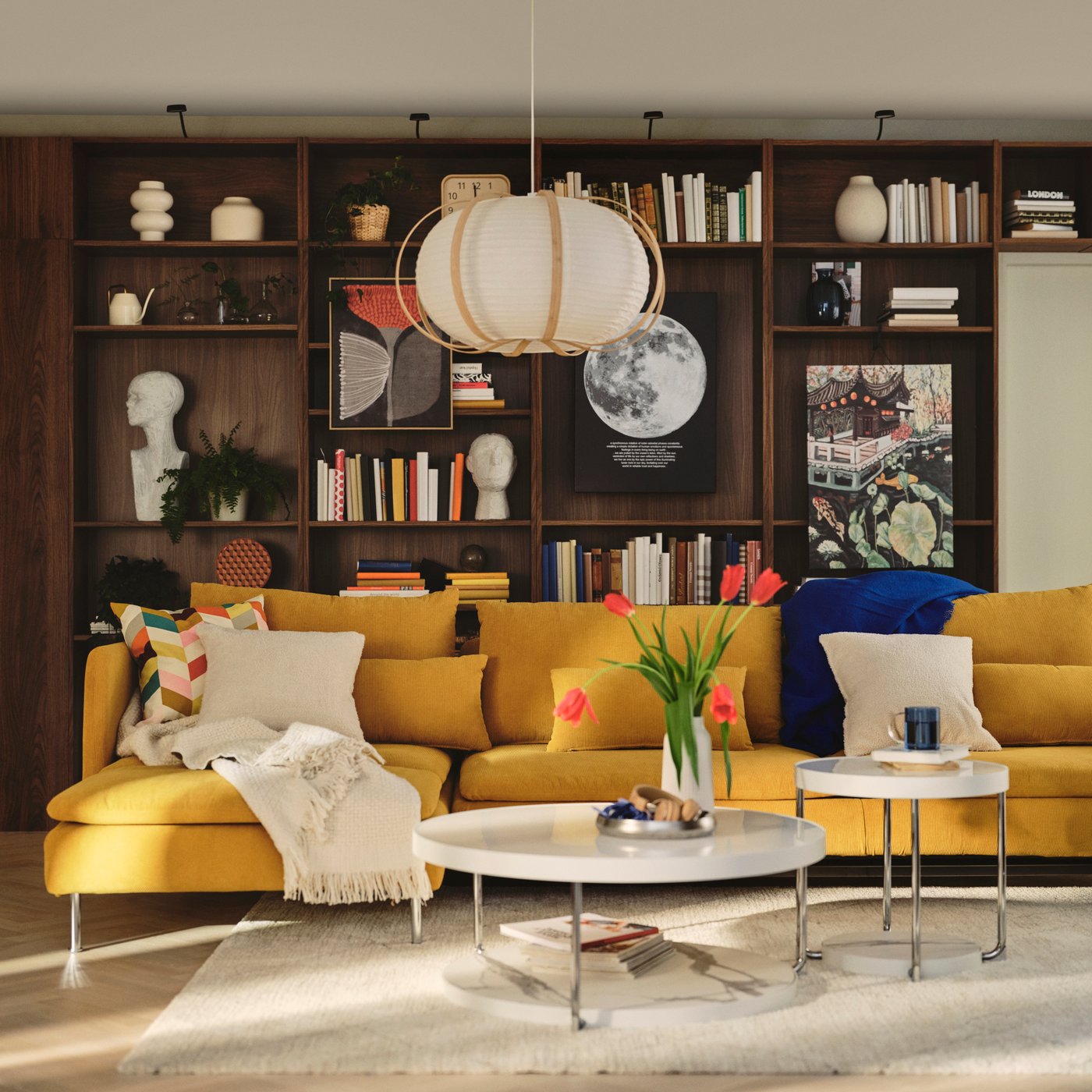 SÖDERHAMN Sofa 4-sed i lenjivac - i bez stranice/Kelinge bež