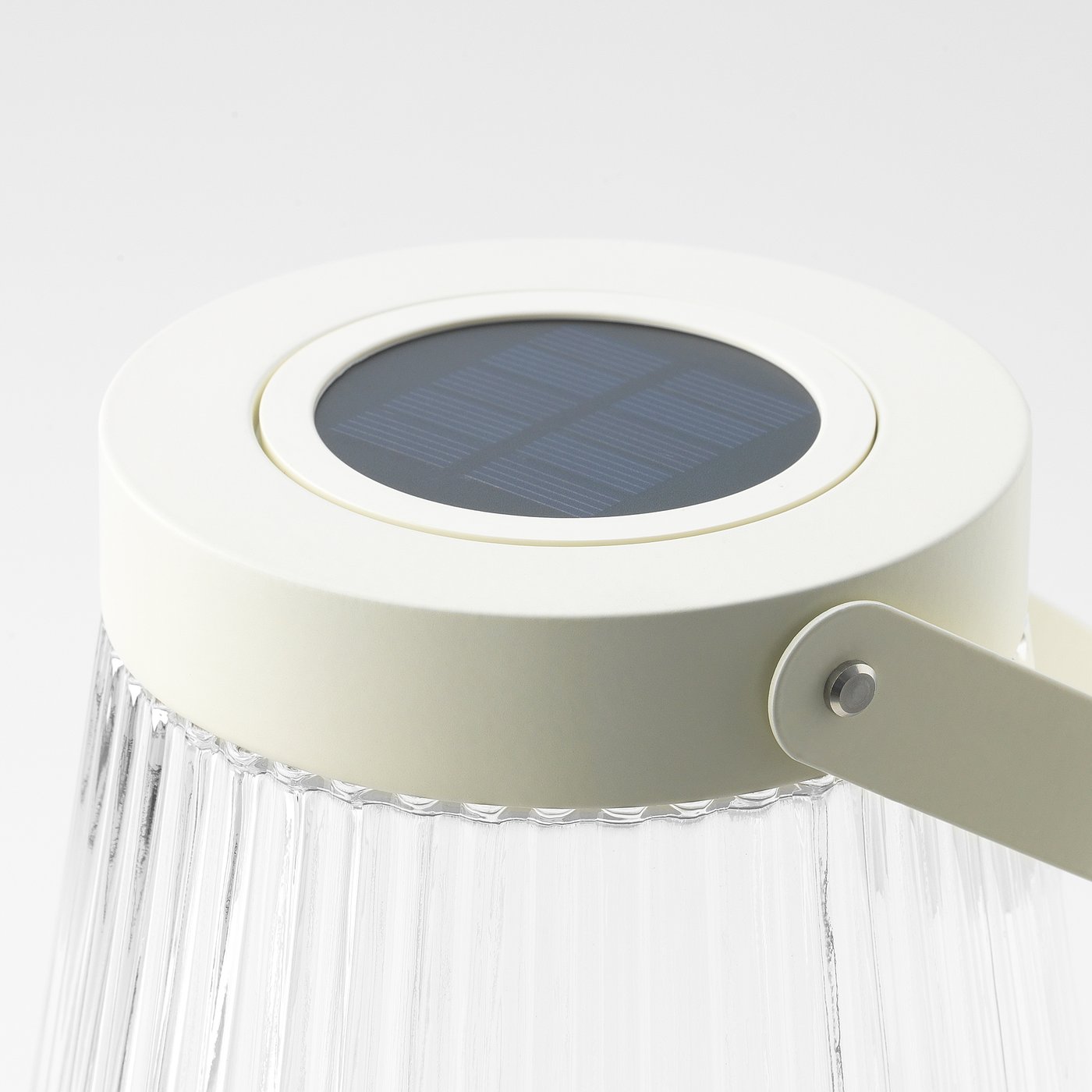 SOLVINDEN LED solarna podna lampa napolju, bistro staklo IKEA