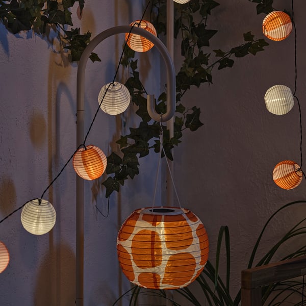 SOLVINDEN Stalak lampe, bež