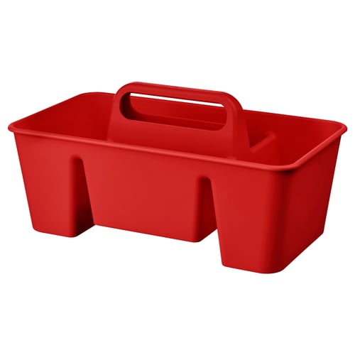 STACKSTOD Organizator za radni sto, crvena, 32x18x16 cm