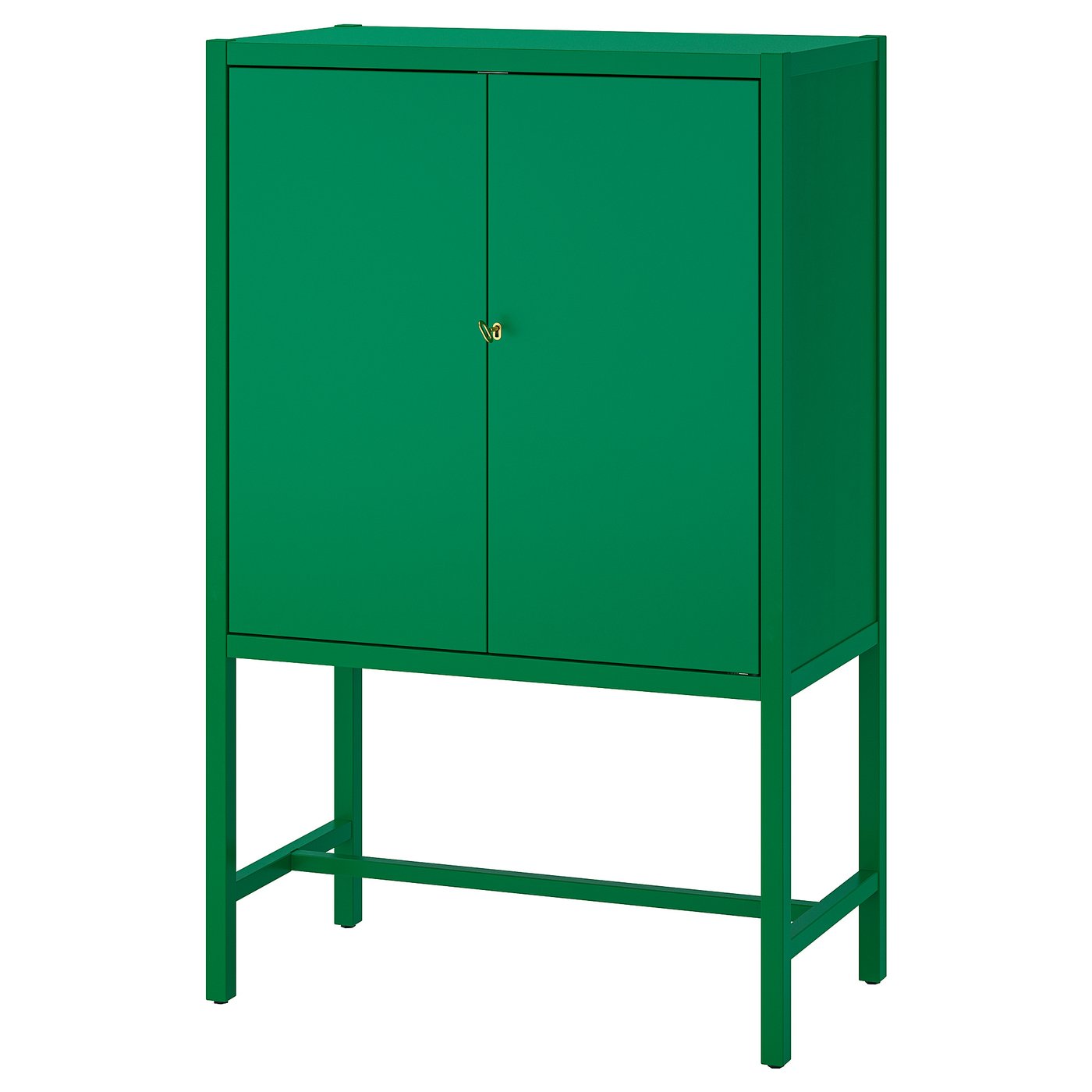 STOCKHOLM 2025 Element s 2 vrata, zelena, 80x40x126 cm