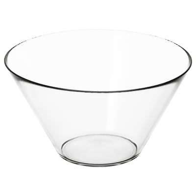 TRYGG Činija za posluživanje, bistro staklo, 28 cm